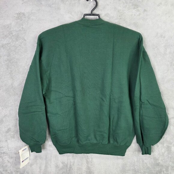 Mens Vintage 1990s Russell Athletic Green Sweatshirt Long Sleeve Crew Neck XL - Picture 5 of 8